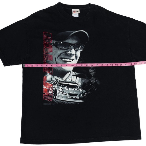 90s Dale Earnhardt Jr. NASCAR T Shirt - Extra Large | Vintage Race Car Promo Tee - Picture 3 of 8